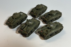 Flames of War – Late War - British - Armoured - Fahrzeuge  - Sherman Platoon
