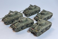 Flames of War – Late War - British - Armoured - Fahrzeuge  - Sherman Platoon