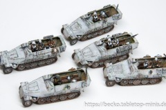 Flames of War - Late War - German - Ardennen - Fahrzeuge - SdKfz 251