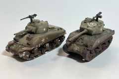 Flames of War - Late War - US - Ardennen - Fahrzeuge - Sherman Tanks