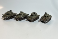 Flames of War - Late War - US - Ardennen - Fahrzeuge - Sherman Tanks