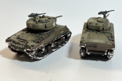 Flames of War - Late War - US - Ardennen - Fahrzeuge - Sherman Tanks