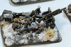 Flames of War - Late War - US - Ardennen - Geschütze - M2A1 105mm Gun Battery