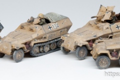 Flames of War - Mid-War - Afrika - Deutsches Afrikakorps - Fahrzeuge - SdKfz 251 Platoon