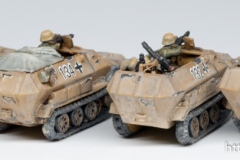 Flames of War - Mid-War - Afrika - Deutsches Afrikakorps - Fahrzeuge - SdKfz 251 Platoon