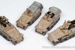 Flames of War - Mid-War - Afrika - Deutsches Afrikakorps - Fahrzeuge - SdKfz 251 Platoon