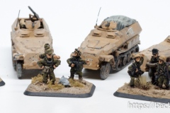 Flames of War - Mid-War - Afrika - Deutsches Afrikakorps - Fahrzeuge - SdKfz 251 Platoon