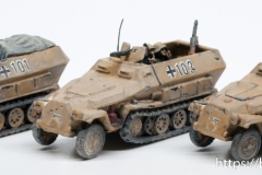 Flames of War - Mid-War - Afrika - Deutsches Afrikakorps - Fahrzeuge - SdKfz 251 Platoon