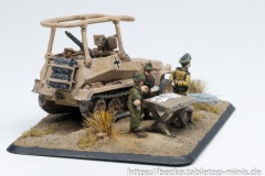 Flames of War - Mid-War - Afrika - Deutsches Afrikakorps - Fahrzeuge - Rommel with Greif