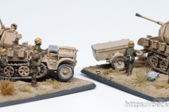 Flames of War - Mid-War - Afrika - Deutsches Afrikakorps - Fahrzeuge - SdKfz 10/5 AA