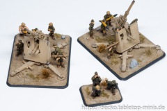 Flames of War - Mid-War - Afrika - Deutsches Afrikakorps - Geschütze 