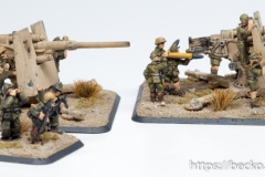 Flames of War - Mid-War - Afrika - Deutsches Afrikakorps - Geschütze 