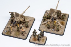 Flames of War - Mid-War - Afrika - Deutsches Afrikakorps - Geschütze 