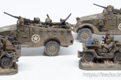 Flames of War – Mid-War – Afrika – US Paratroopers - Fahrzeuge - Armoured Recon