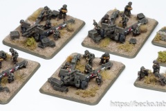 Flames of War – Mid-War – Afrika – US Paratroopers - Geschütze - M2A1 105mm Gun
