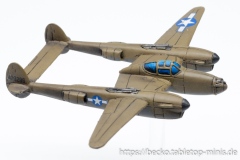 Flames of War – Mid-War – Afrika – US Paratroopers - Flieger - P-38 Lightning