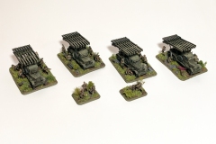 Flames of War - Sovjet - Geschütze - Katjuscha