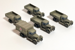 Flames of War - Sovjet - Fahrzeuge - ZIS-5 trucks