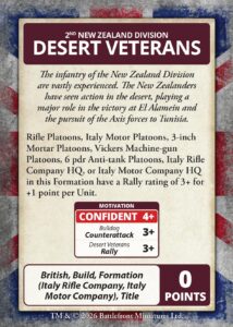 Veteranen der 2. Neuseeländischen Division