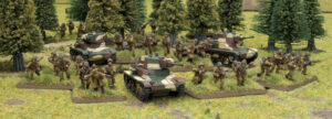 Polnische 7TP-Panzer und ihre Vickers-E-Vorgänger