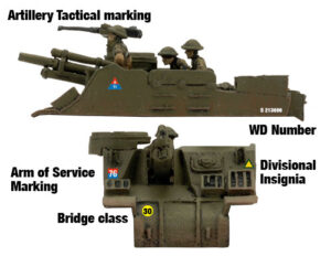 Referenz 06 zu Tarnfarben, taktischen Markierungen und Abzeichen der 6. Südafrikanischen Panzerdivision