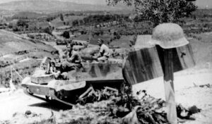 Referenz 11 zu Tarnfarben, taktischen Markierungen und Abzeichen der 6. Südafrikanischen Panzerdivision