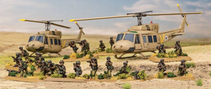Israelische Fallschirmjäger für Team Yankee