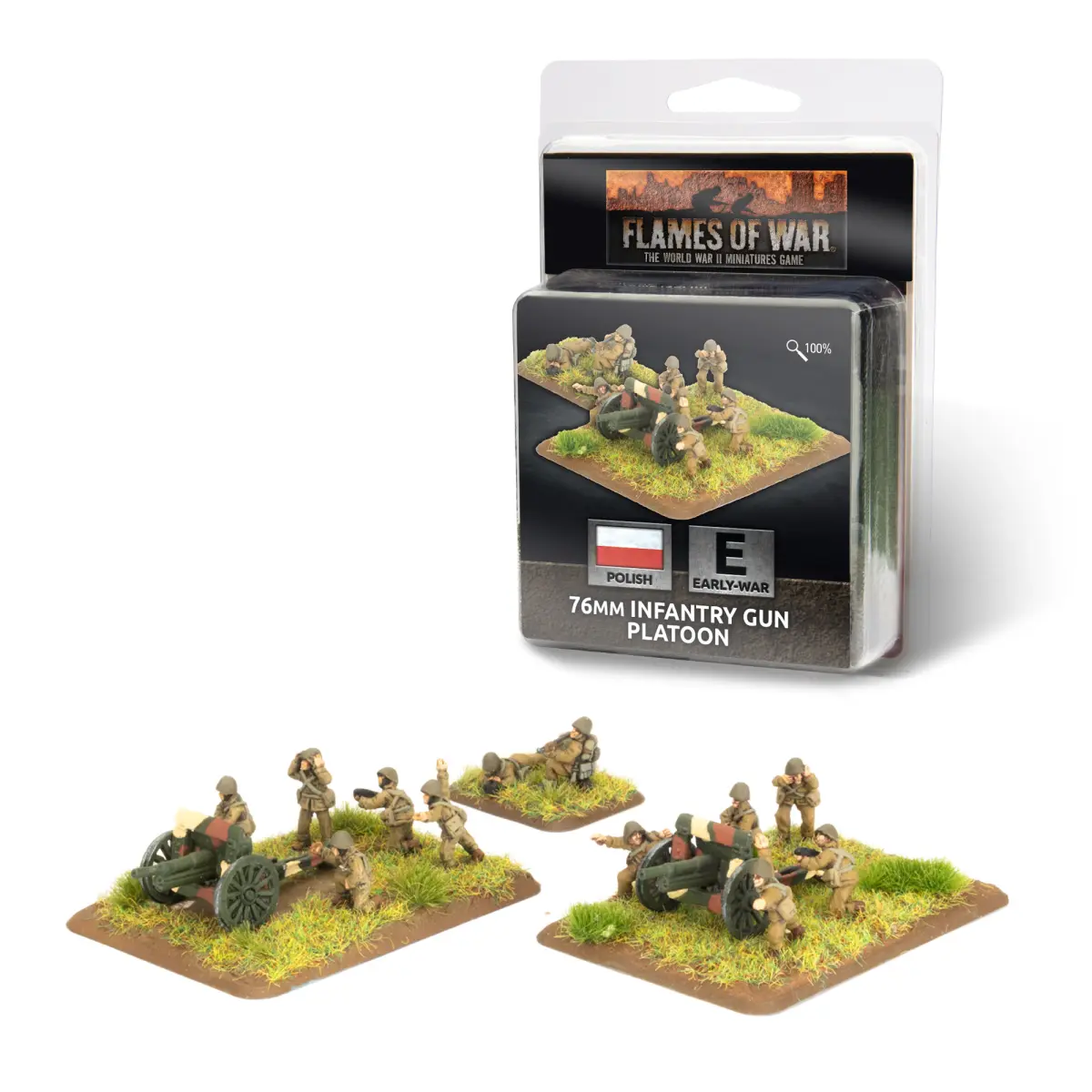 Polish 76mm Infantry Gun Platoon