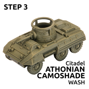 Amerikanisches Fahrzeug nach Athonian Camoshade