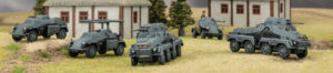 Deutsche Panzerspähwagen für Flames of War