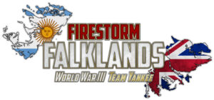 Logo der angekündigten Firestorm Falklands Kampagne