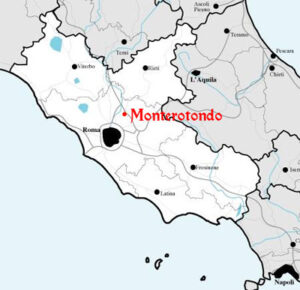 Das Orsini-Schloss bei Monterotondo als Einsatzziel