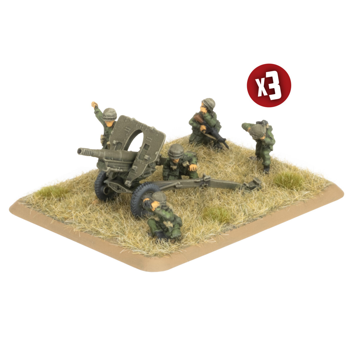 Battlefront Team Yankee 105mm Artillery Battery TAR502