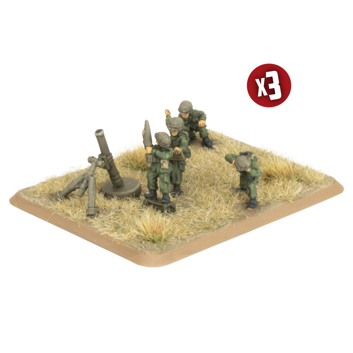Battlefront Team Yankee 120mm Mortar Battery TAR705