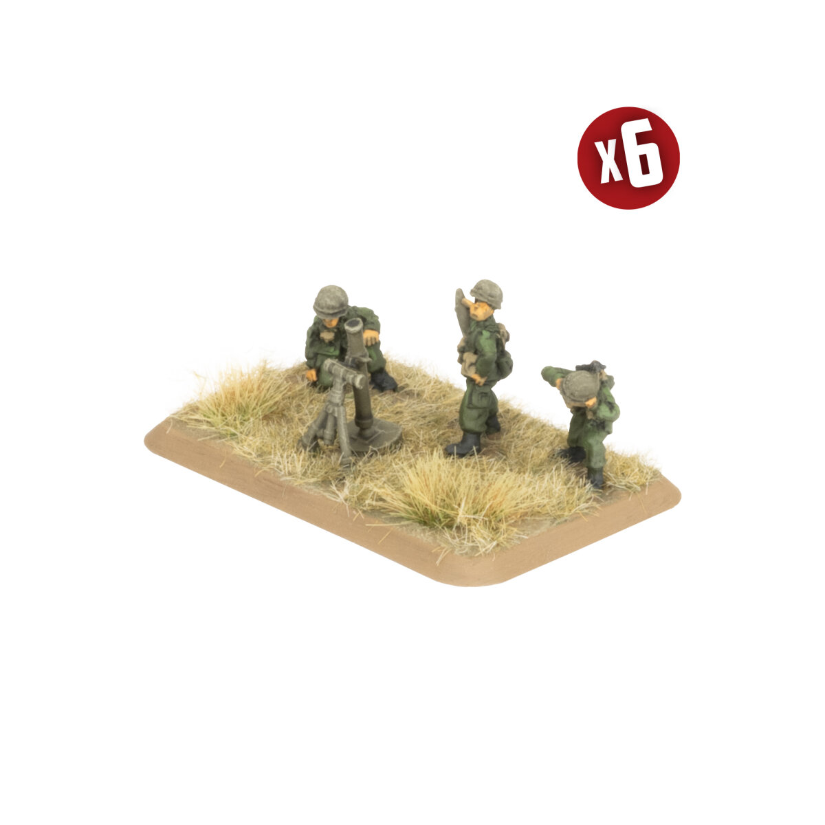 Battlefront Team Yankee 81mm Mortar Platoon TAR704