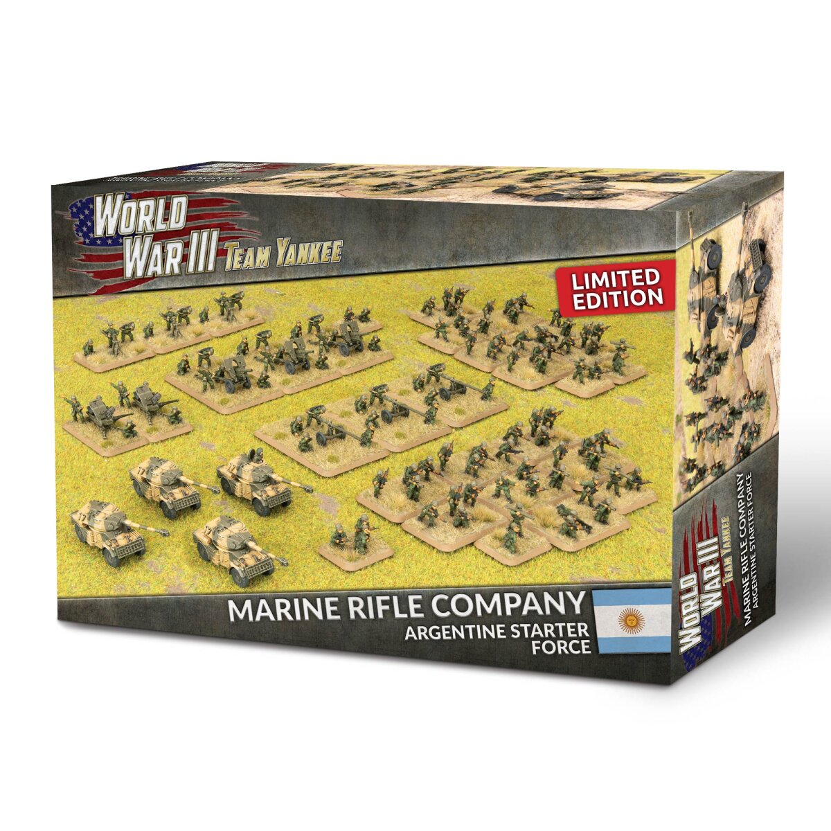 Battlefront Team Yankee Argentinian Marine Army Deal TARAB01