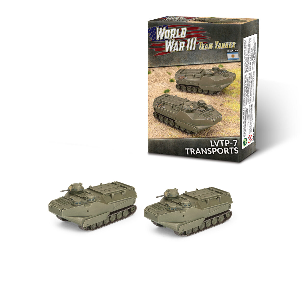 Battlefront Team Yankee LVTP-7 Transports TARBX01