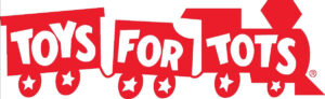 Logo der Toys for Tots Aktion 2026